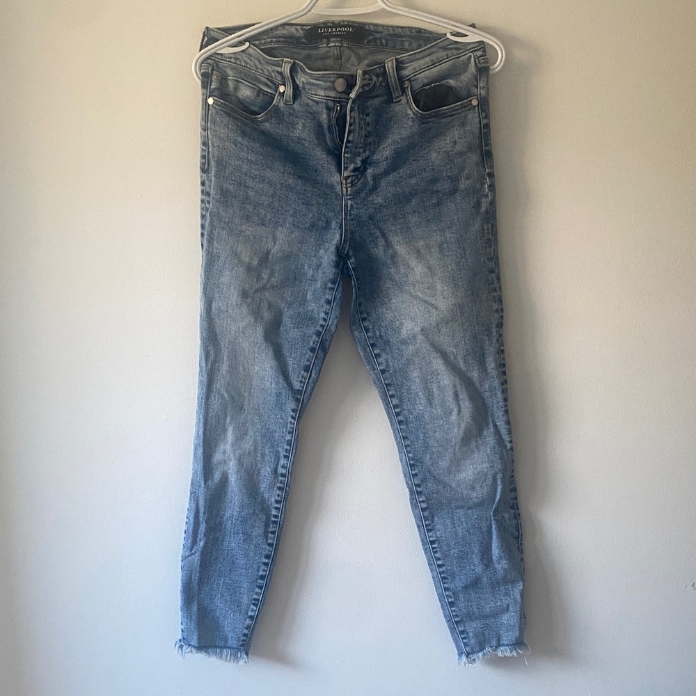 Liverpool Light Blue Skinny Jeans